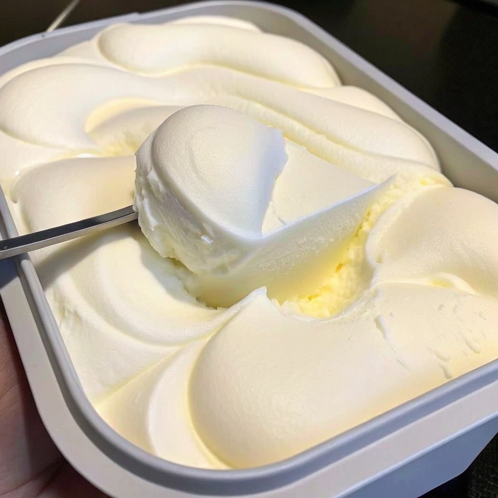 Homemade Vanilla Ice Cream Recipe