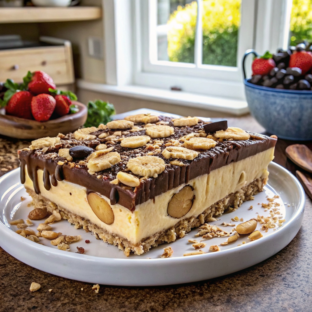 Chocolate Caramel Peanut Butter Tart