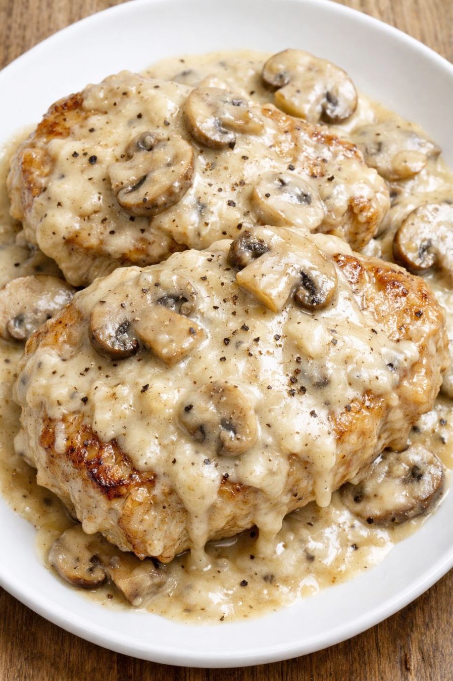 Amish Mushroom Pork Chops