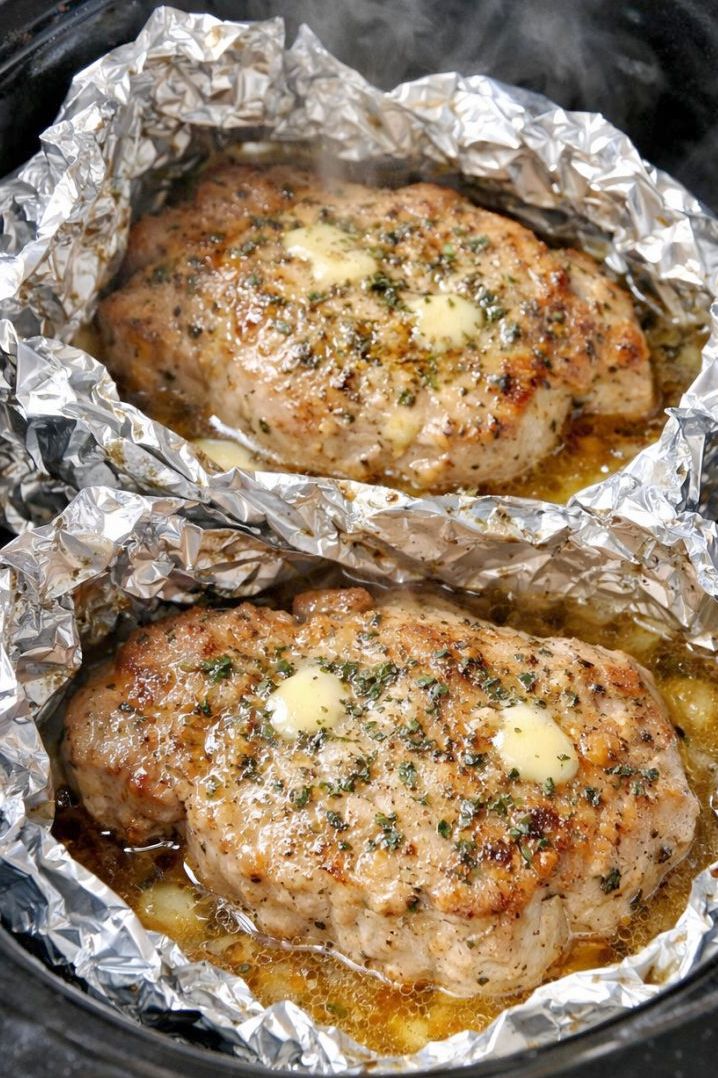 Slow Cooker Ranch Pork Chops