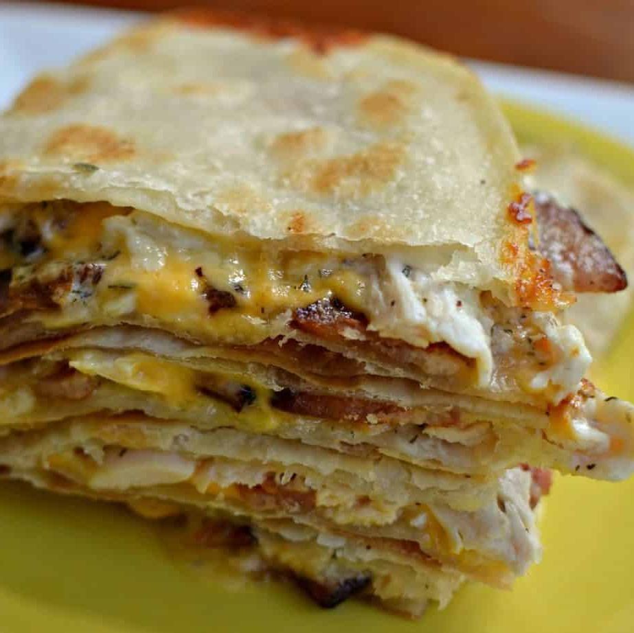 Easy Chicken Quesadilla Recipe