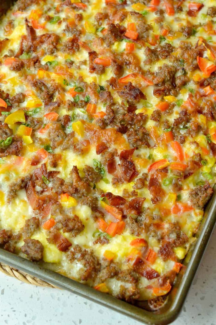 Easy Breakfast Pizza Recipe