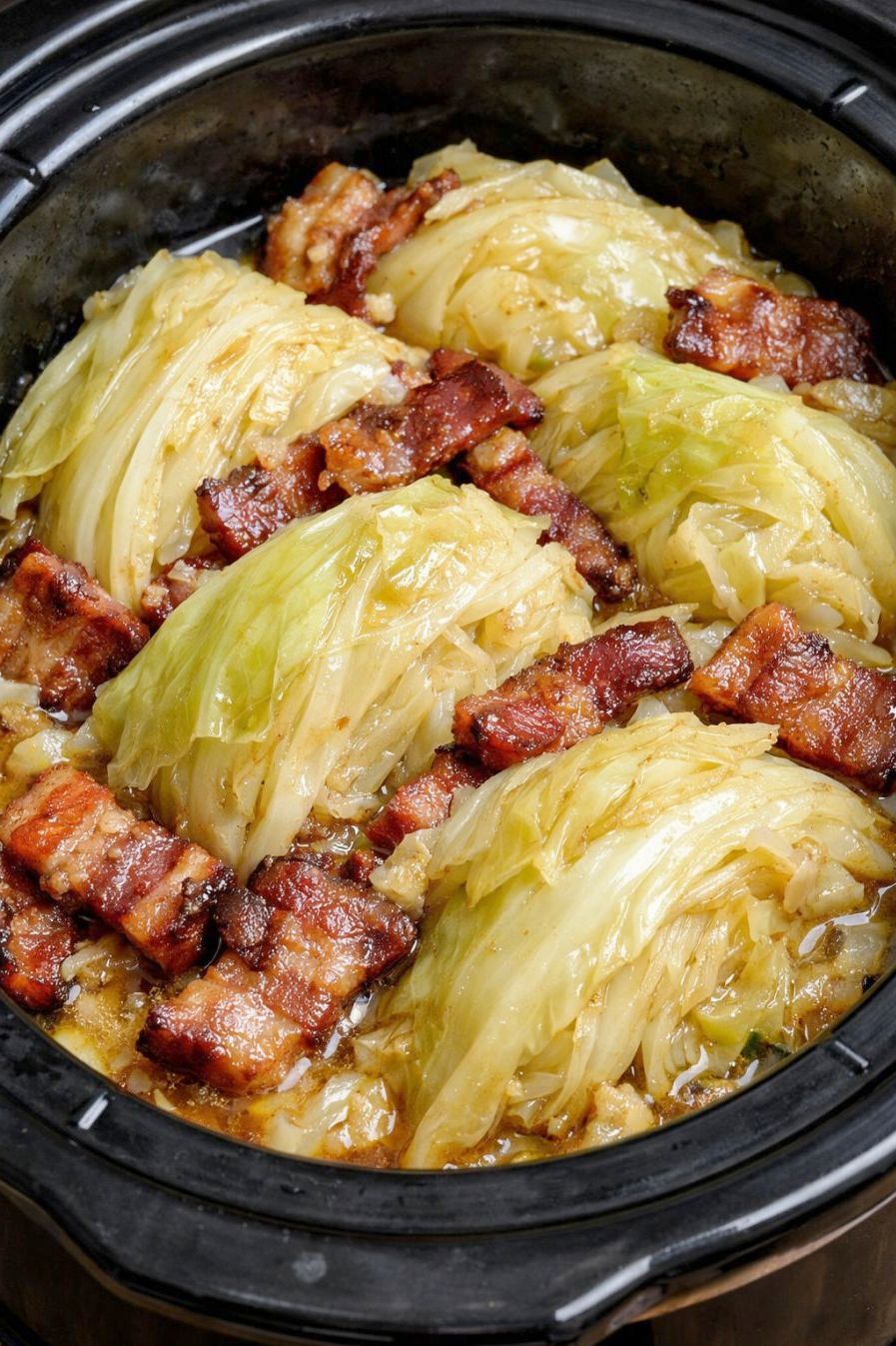 Braised Cabbage and Bacon