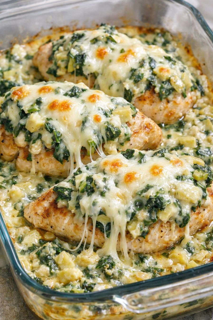 Spinach Artichoke Dip Chicken