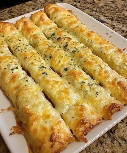 Cheesy Garlic Breadsticks