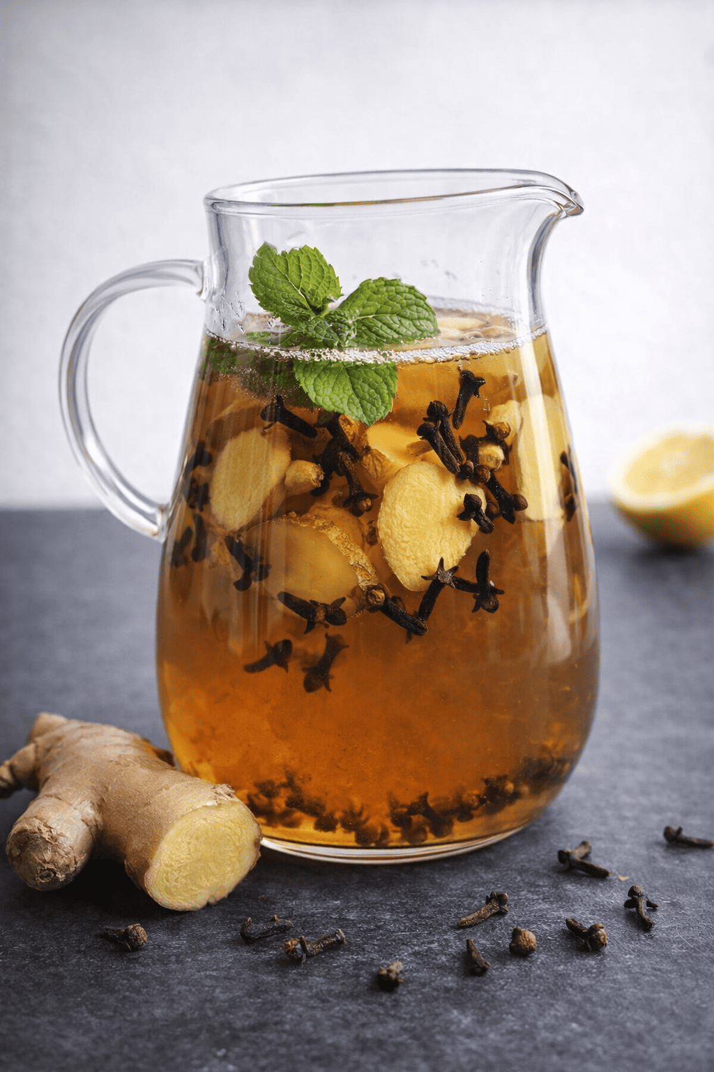 Ginger and Clove Herbal Infusion