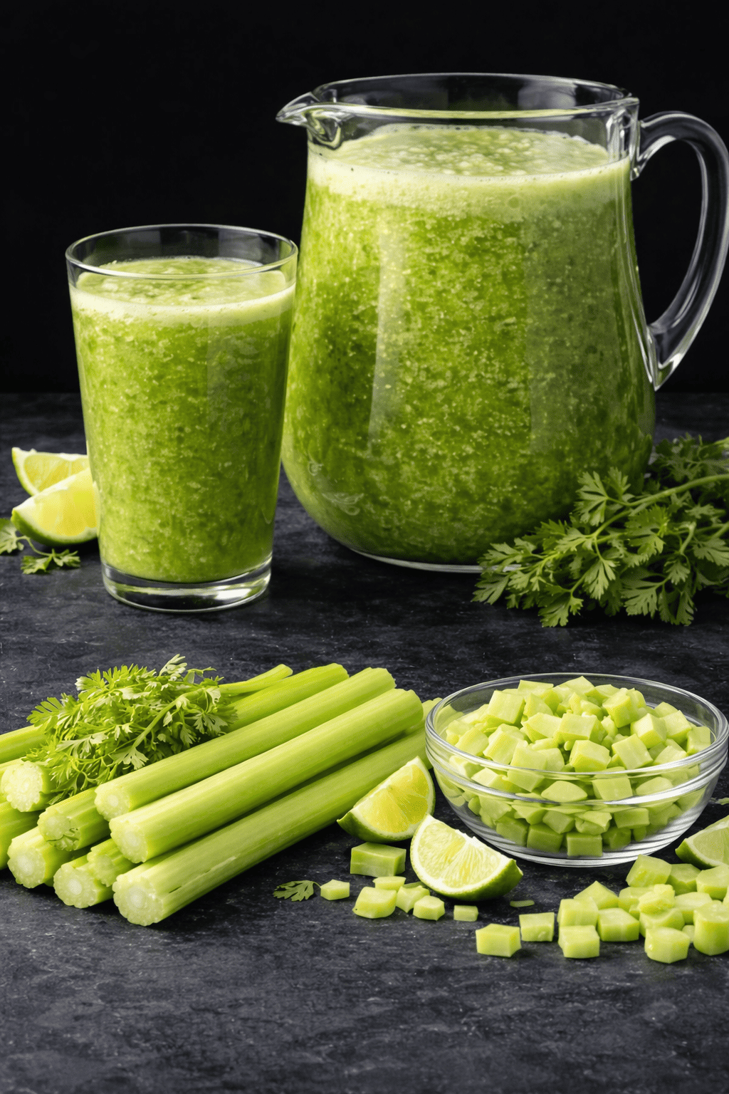 Fresh Celery Detox Juice