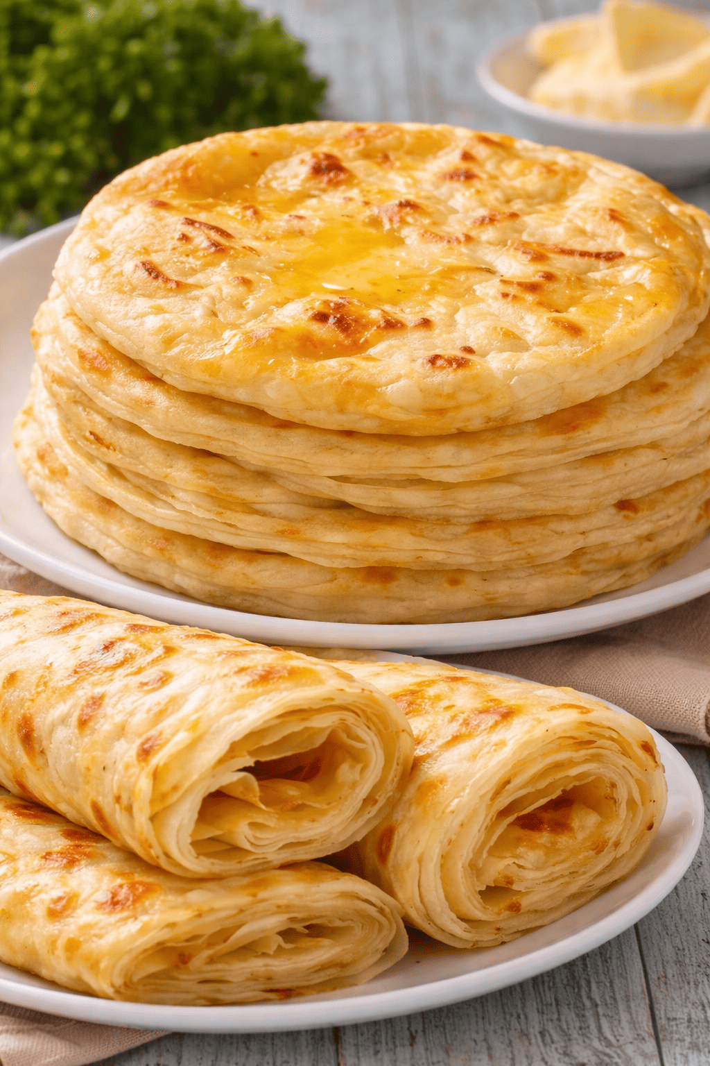 Soft Layered Flatbread