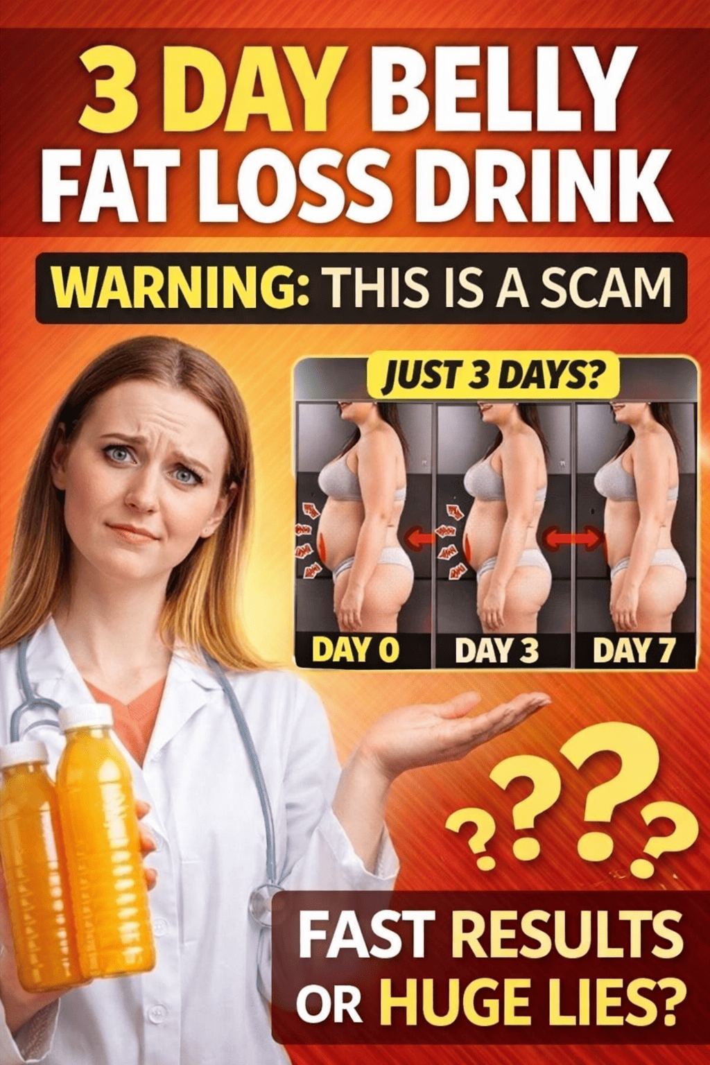 wThe Truth Behind “3-Day Belly Fat Loss” Drinks