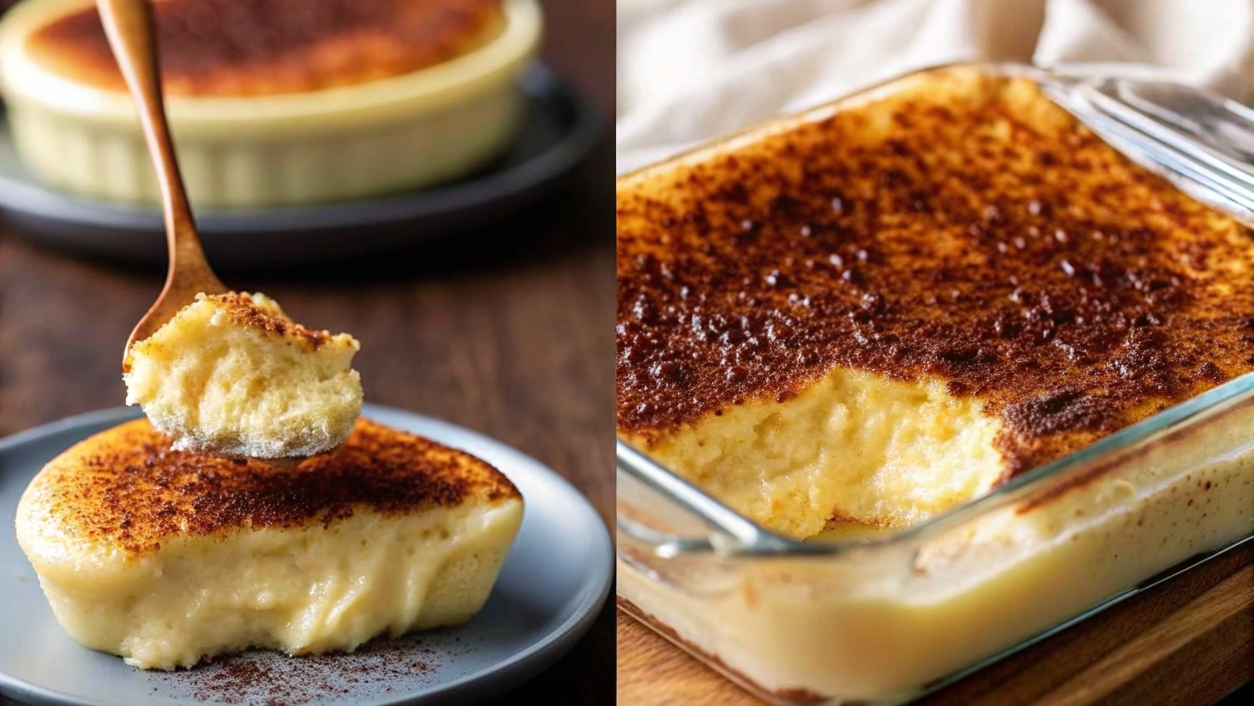 Classic Vanilla Baked Custard