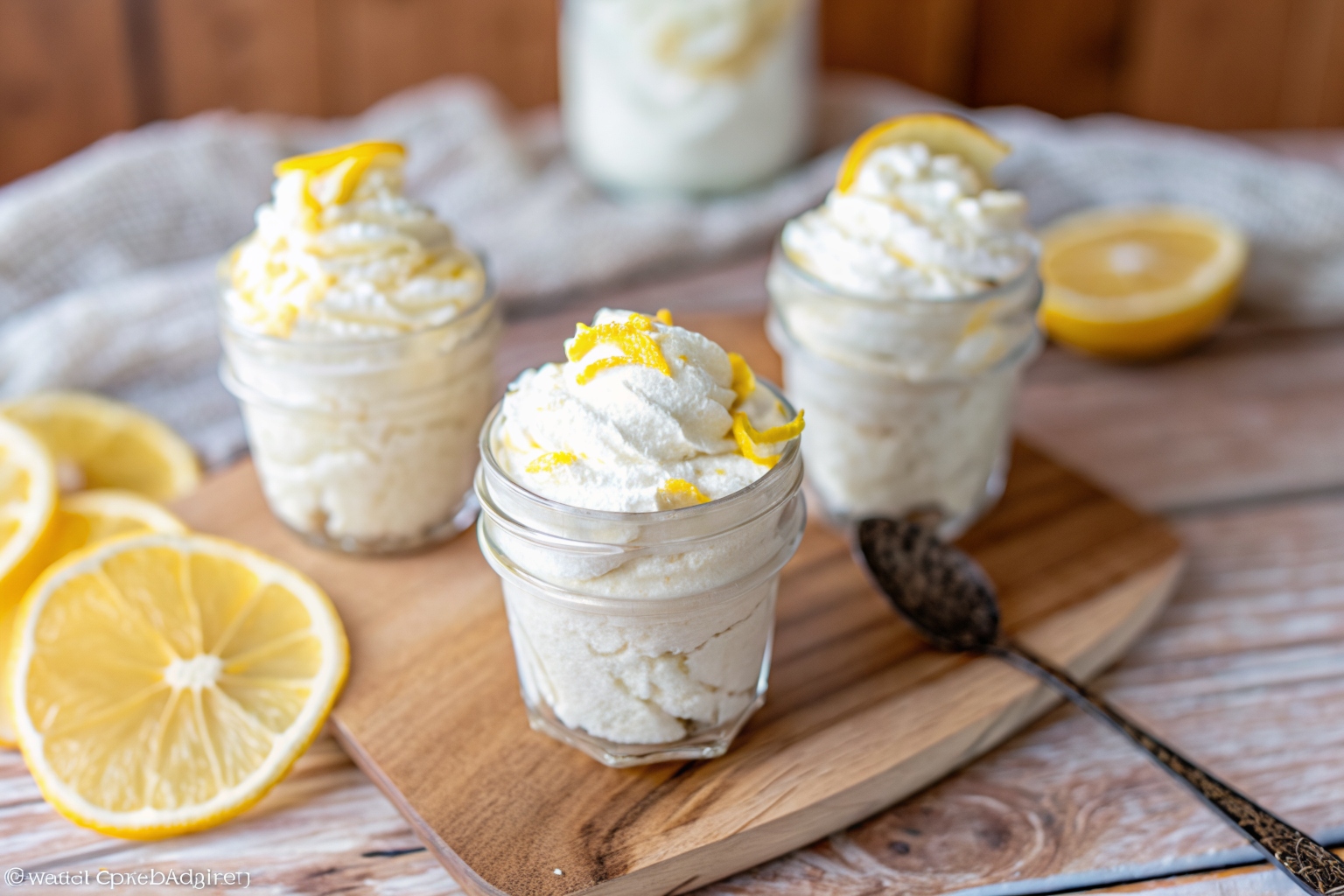 Sugar-Free Low Carb Keto Lemon Cottage Cheese Fluff