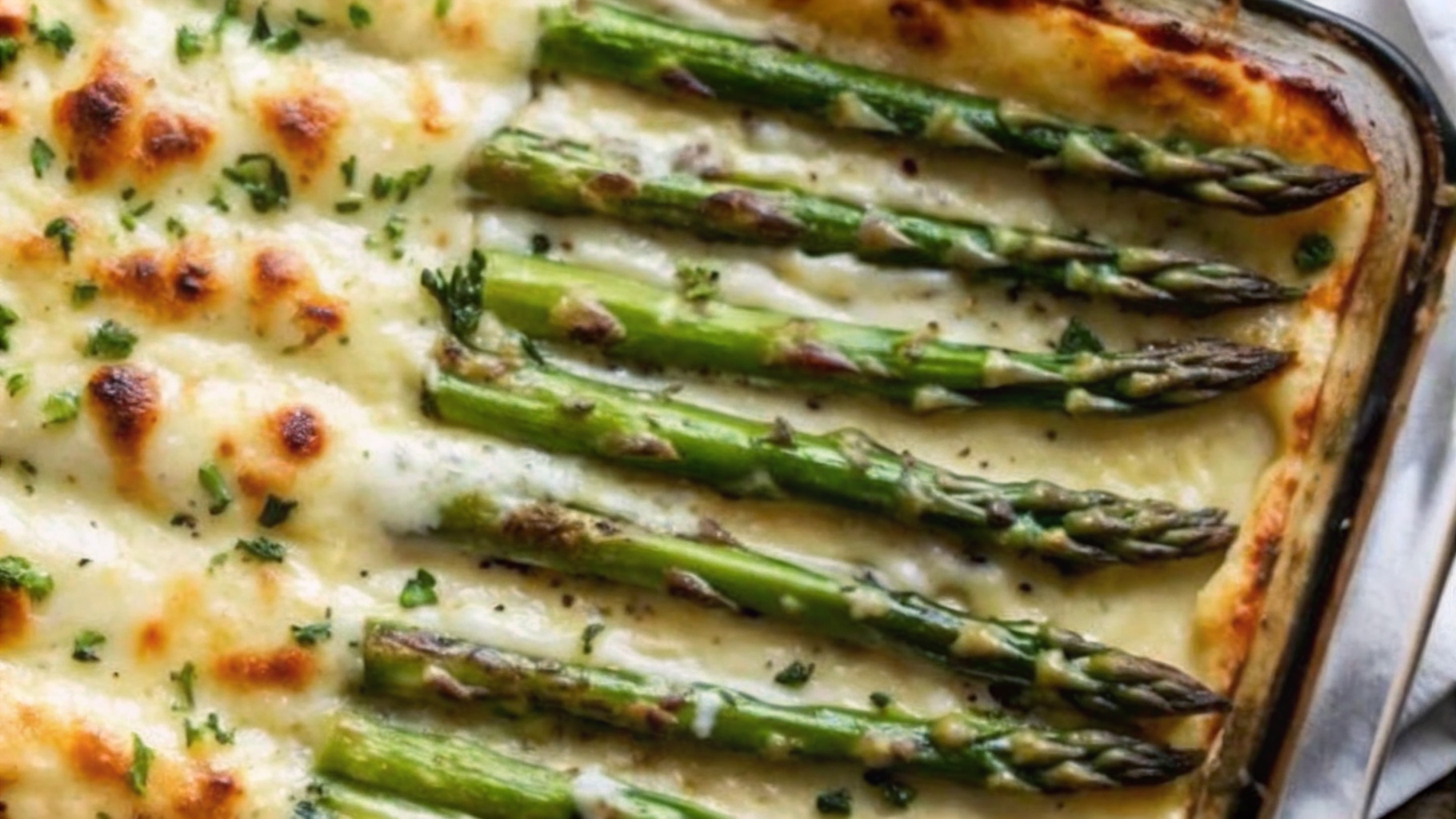 Cheesy Asparagus Casserole