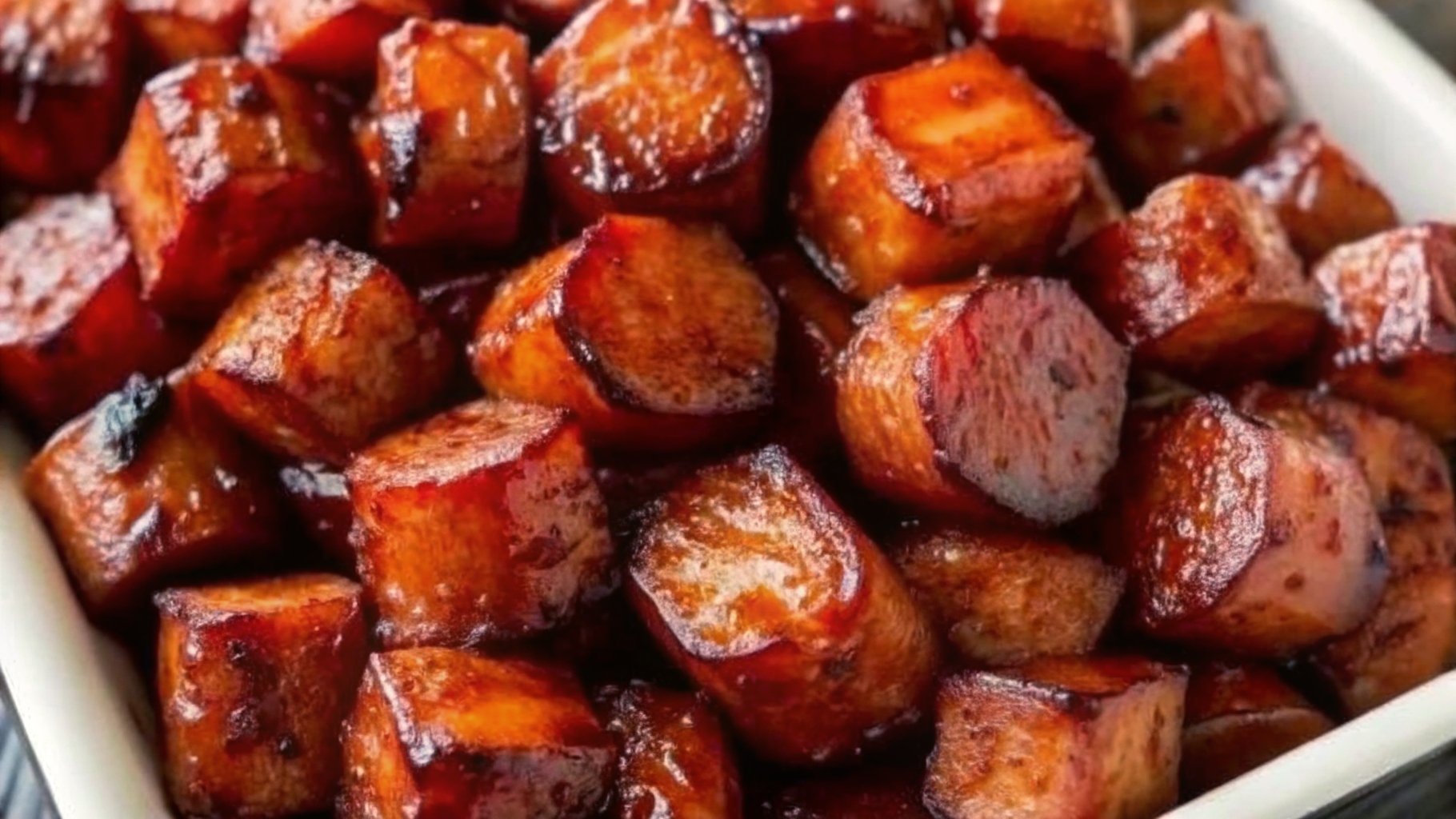 Candied Kielbasa Bites