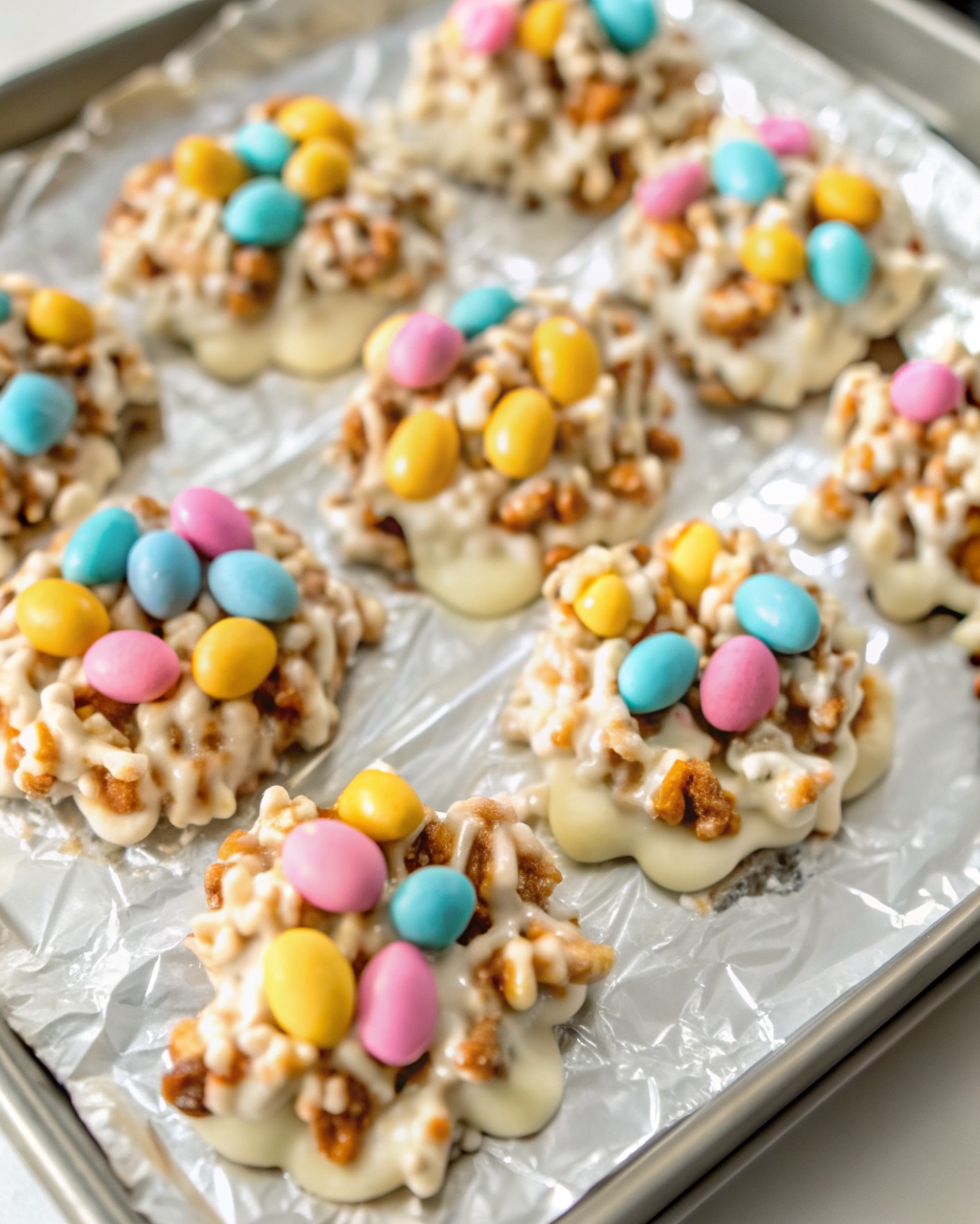 Pastel Pretzel Clusters