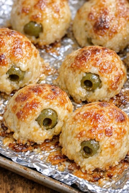 Cheese Olive Bombs