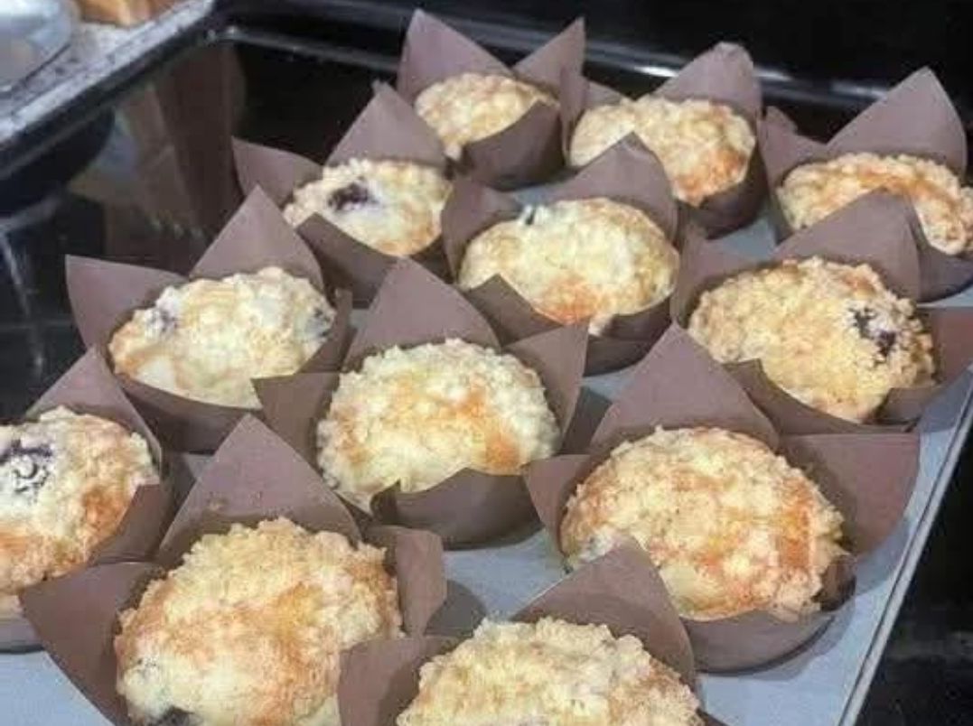 high protein blueberry muffins