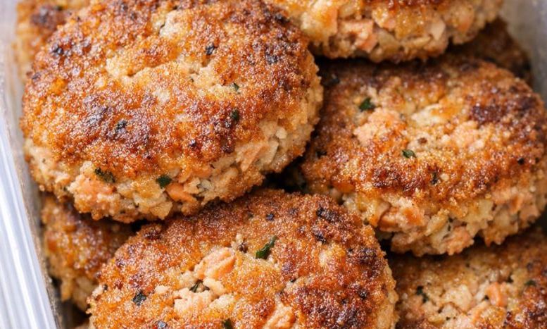 3-Ingredient Salmon Patties