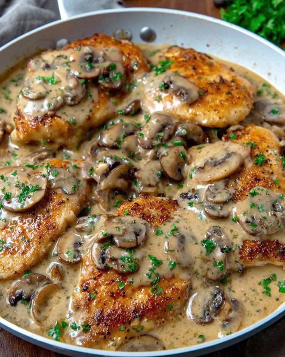 Chicken and Mushroom Skillet