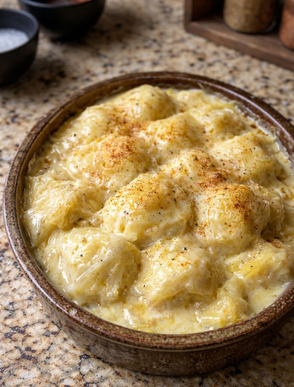 German Cabbage and Dumplings