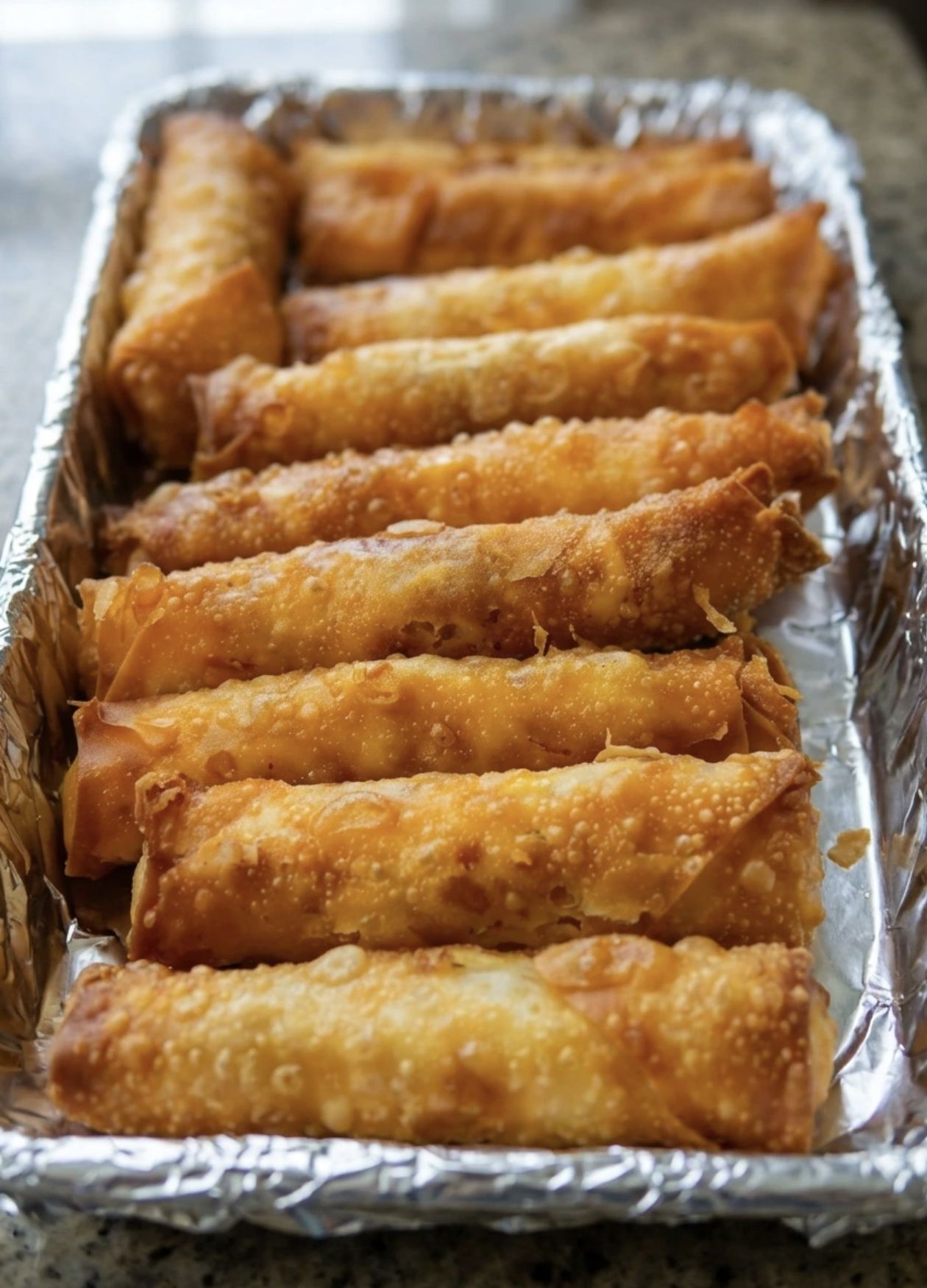 Homemade Chinese Egg Rolls