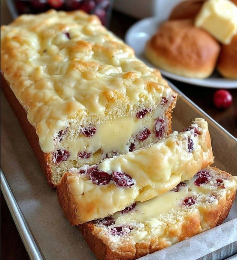 Cream Cheese Cranberry Loaf