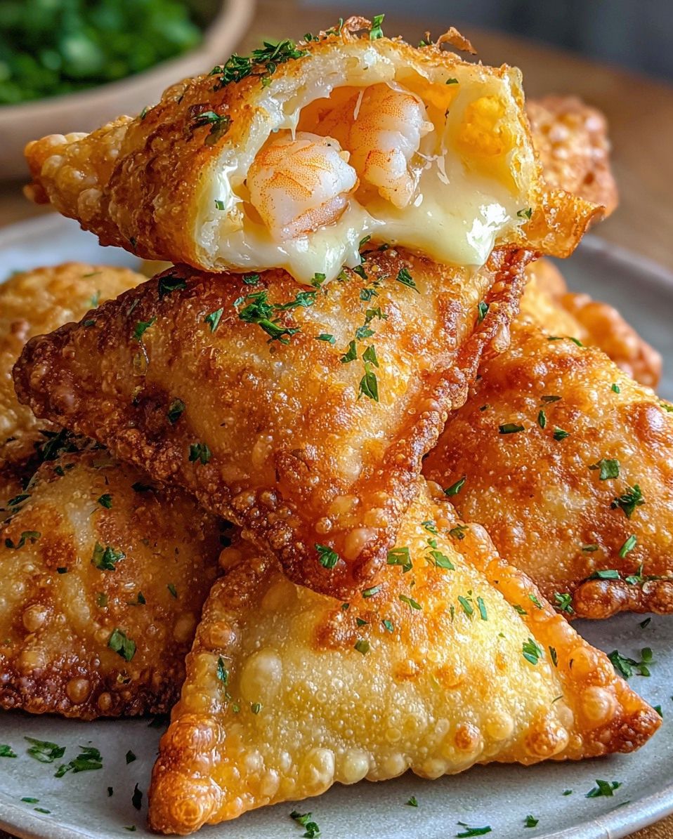 Crispy Shrimp Cheese Stuffed Bites