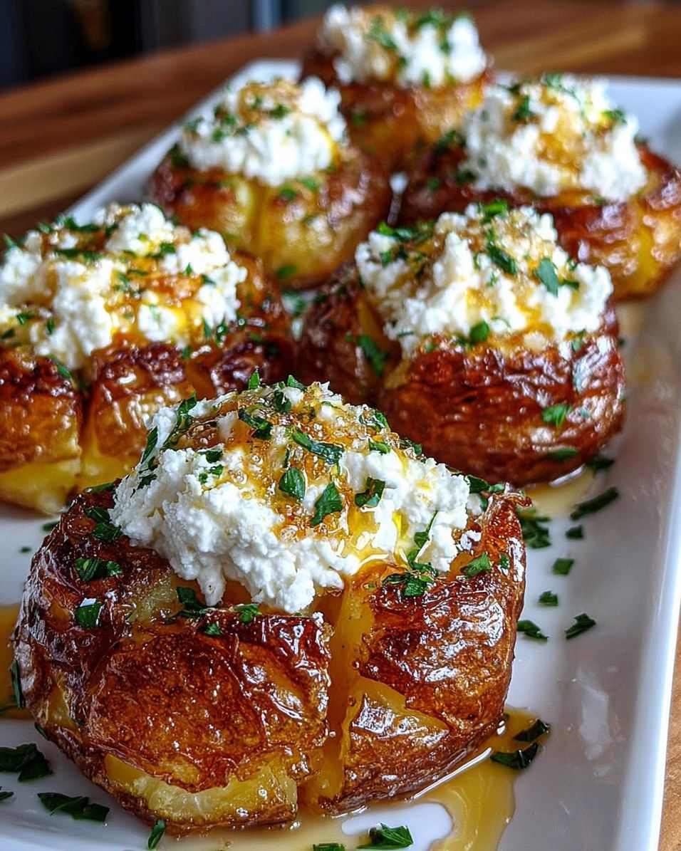 Crispy Smashed Potatoes