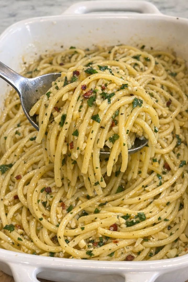 Garlic Butter Spaghetti
