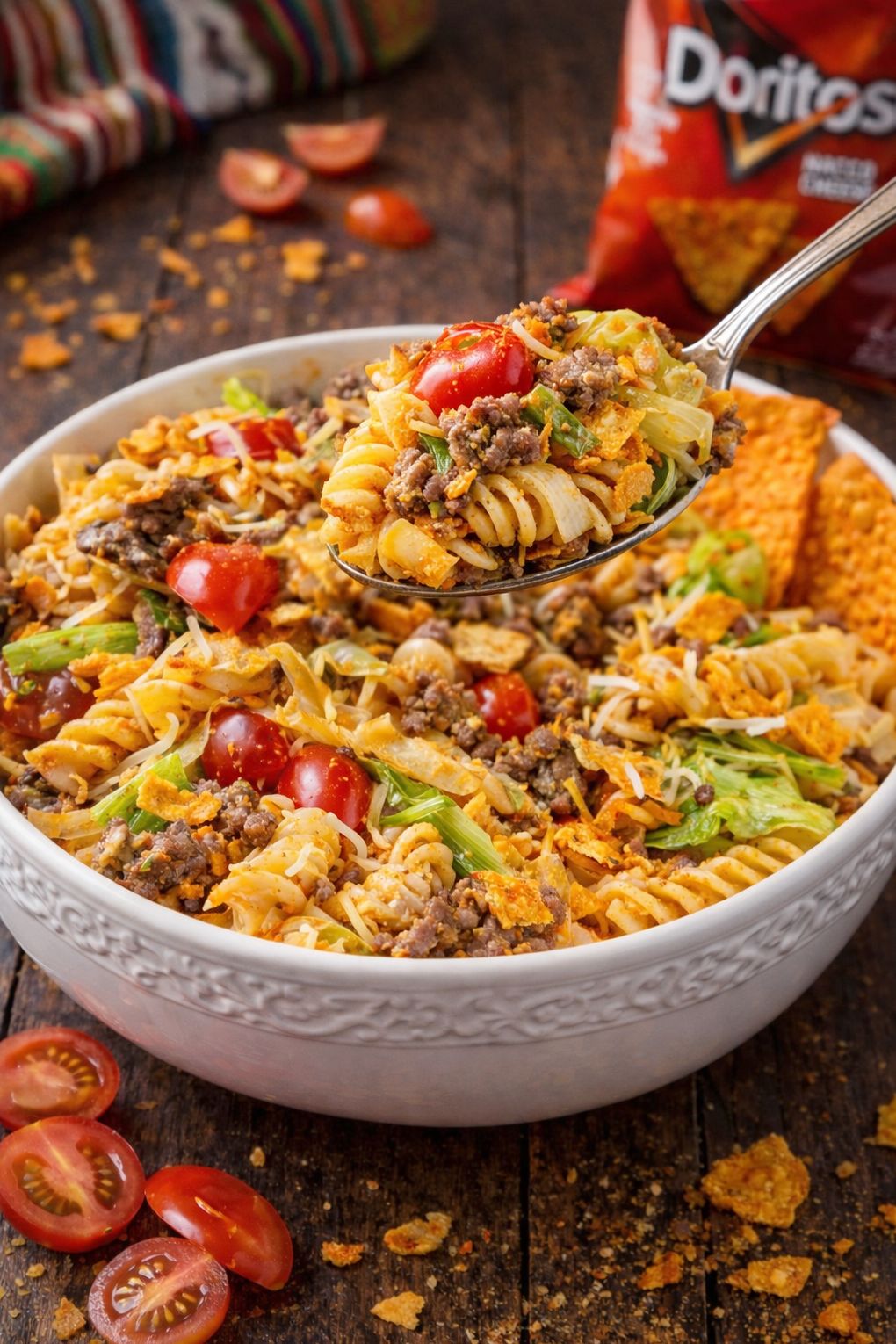Doritos Locos Taco Pasta Salad