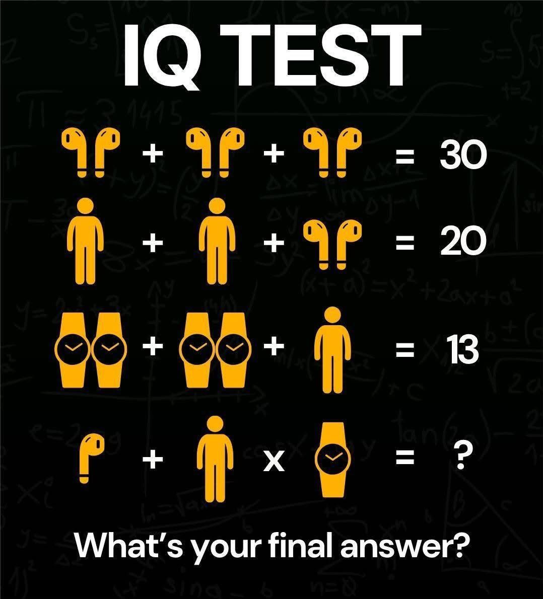 IQ Test Puzzle Answer