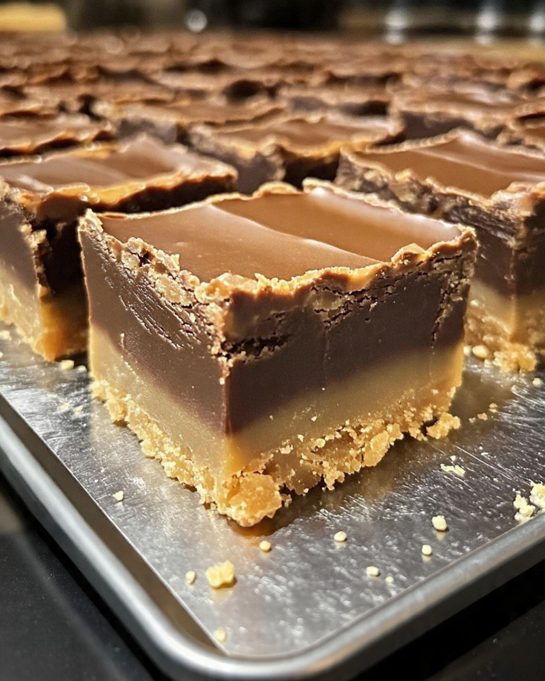 No-Bake Reese’s Fudge Bars
