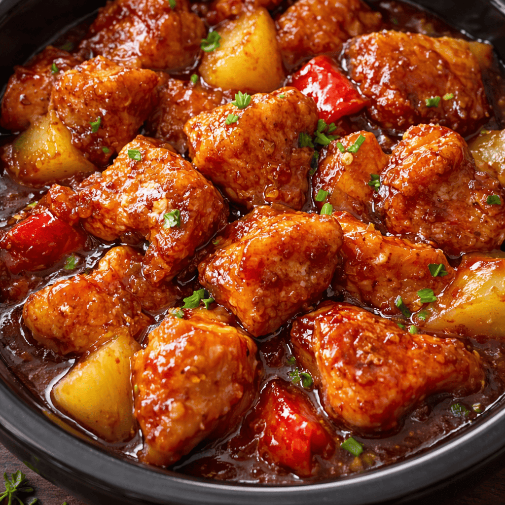 Sweet Hawaiian Crockpot Chicken