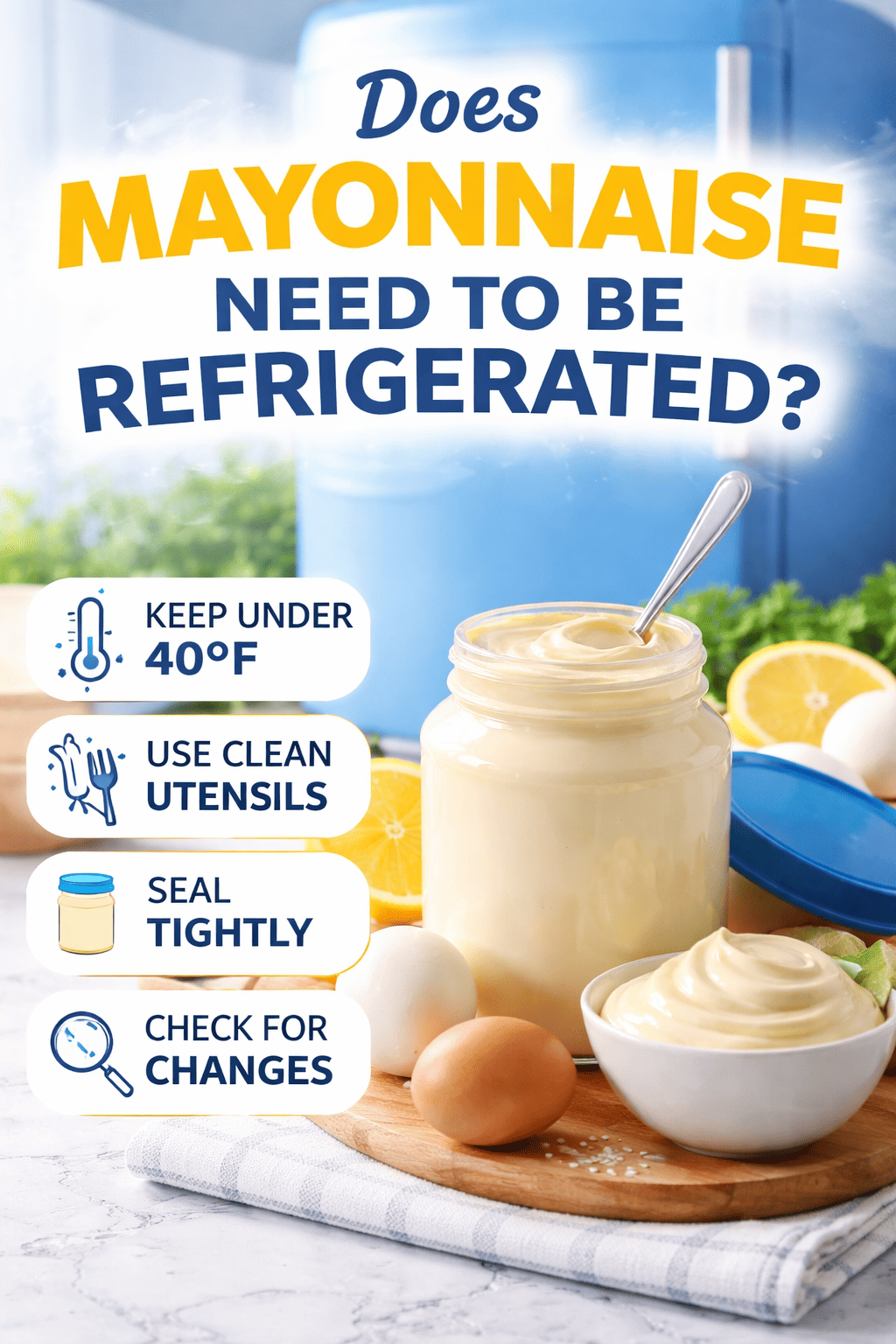 Does Mayonnaise Need to Be Refrigerated