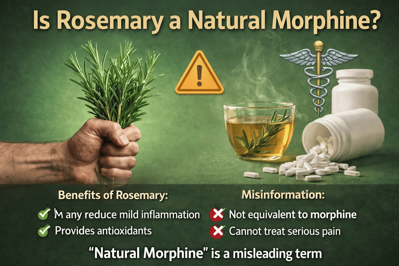Natural Morphine”? The Truth About Herbal Pain Remedies