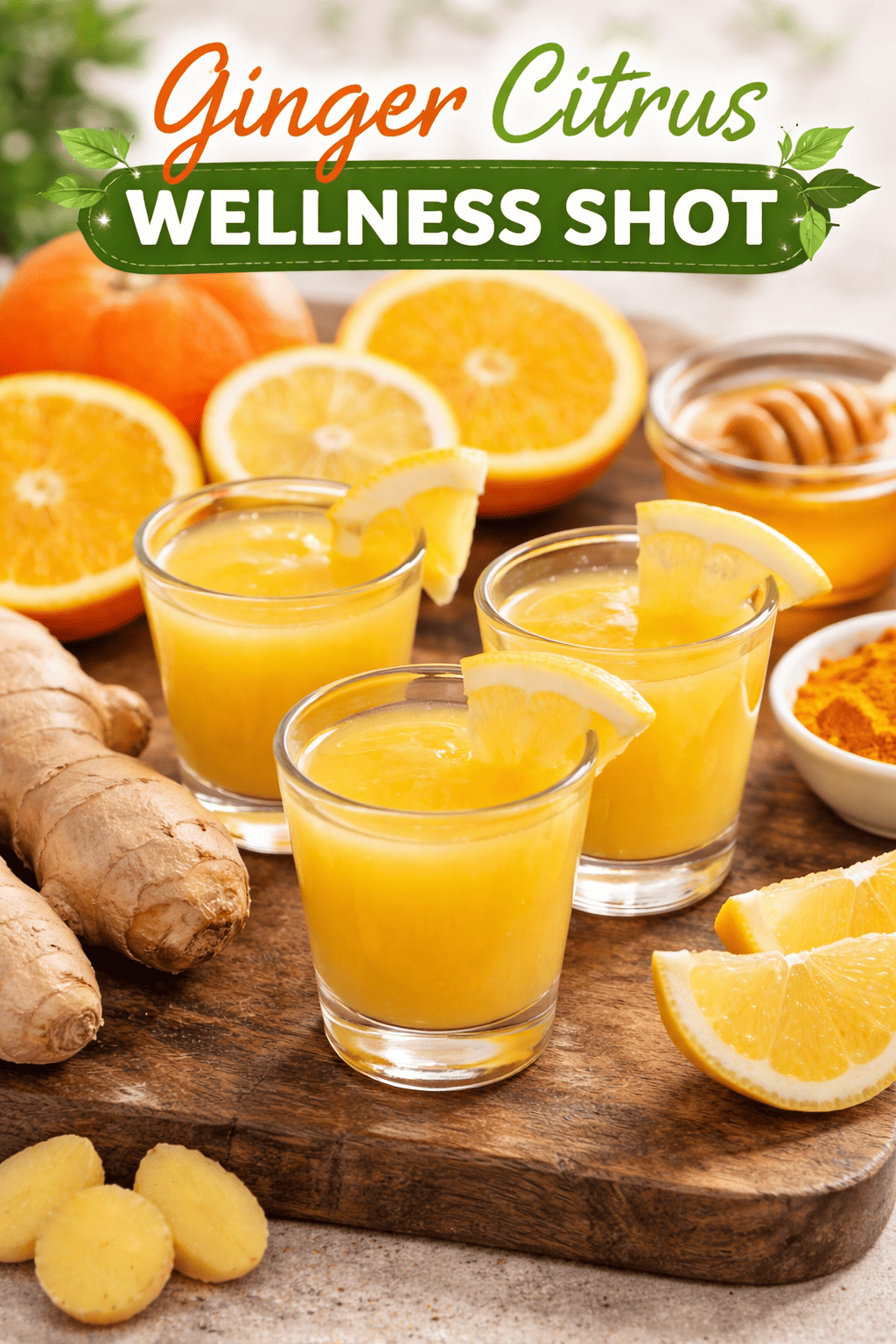 Ginger Citrus Wellness Shot