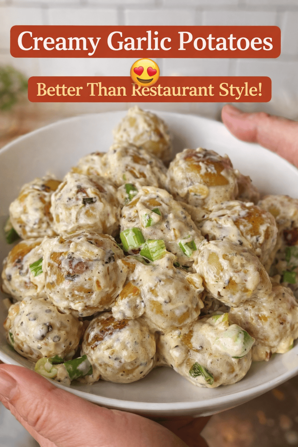 Sour Cream & Chives Marble Potatoes