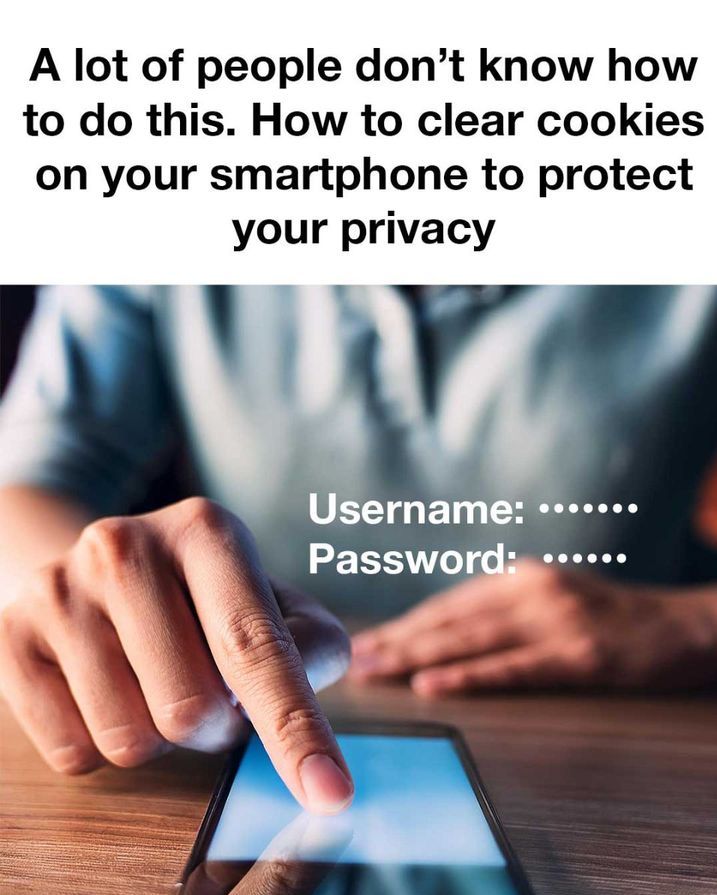 Clear Cookies on Smartphone