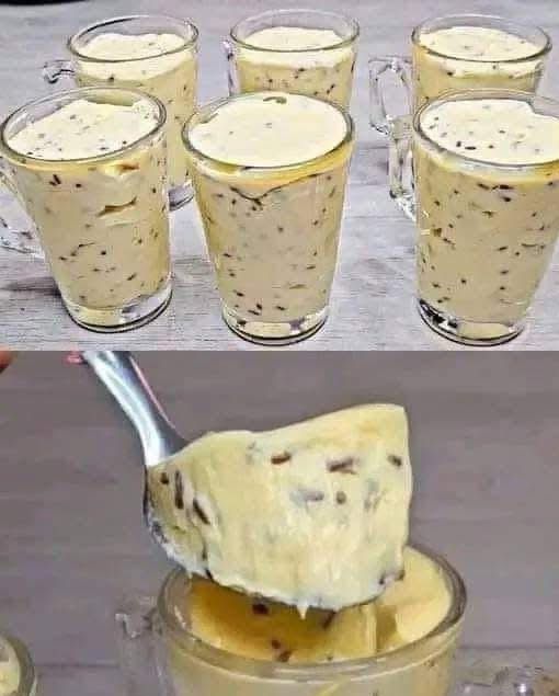 Creamy Vanilla Raisin Dessert Cups
