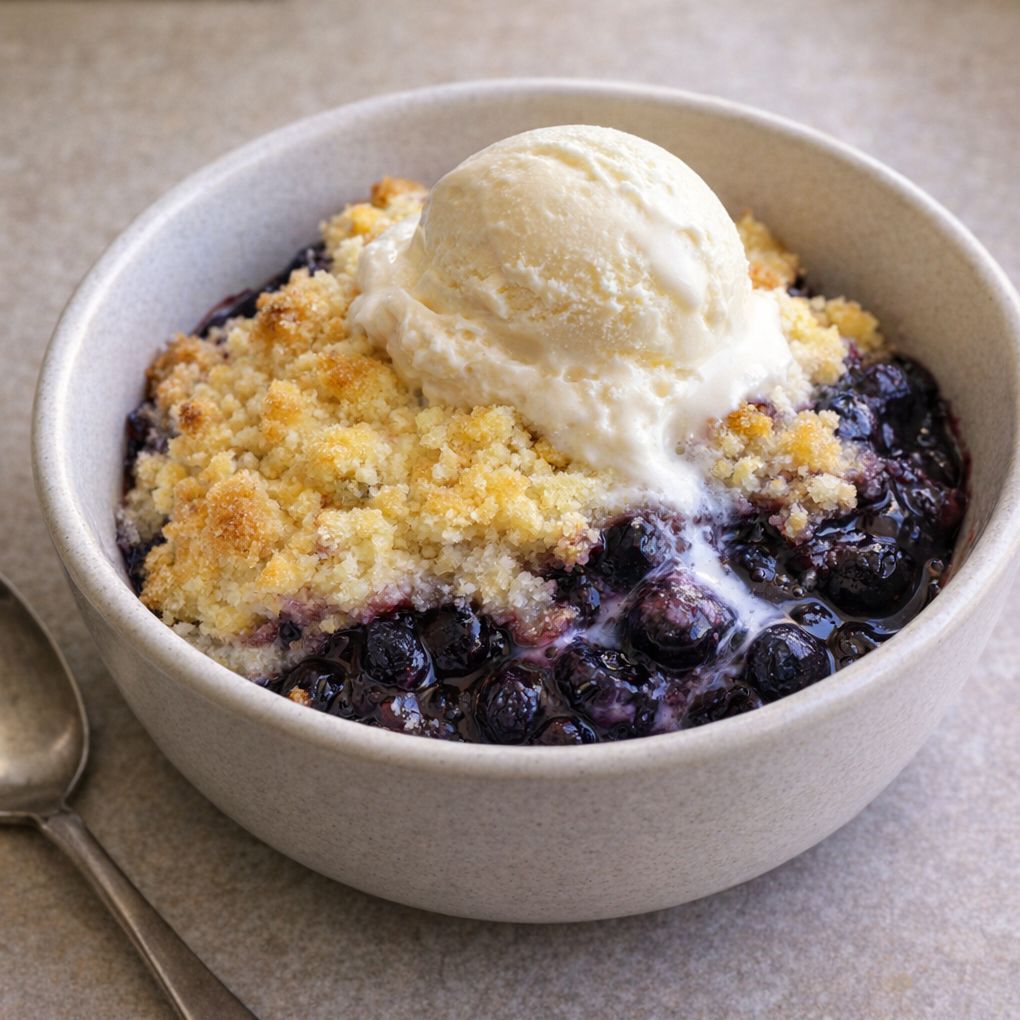 Lemon Blueberry Dump Cake