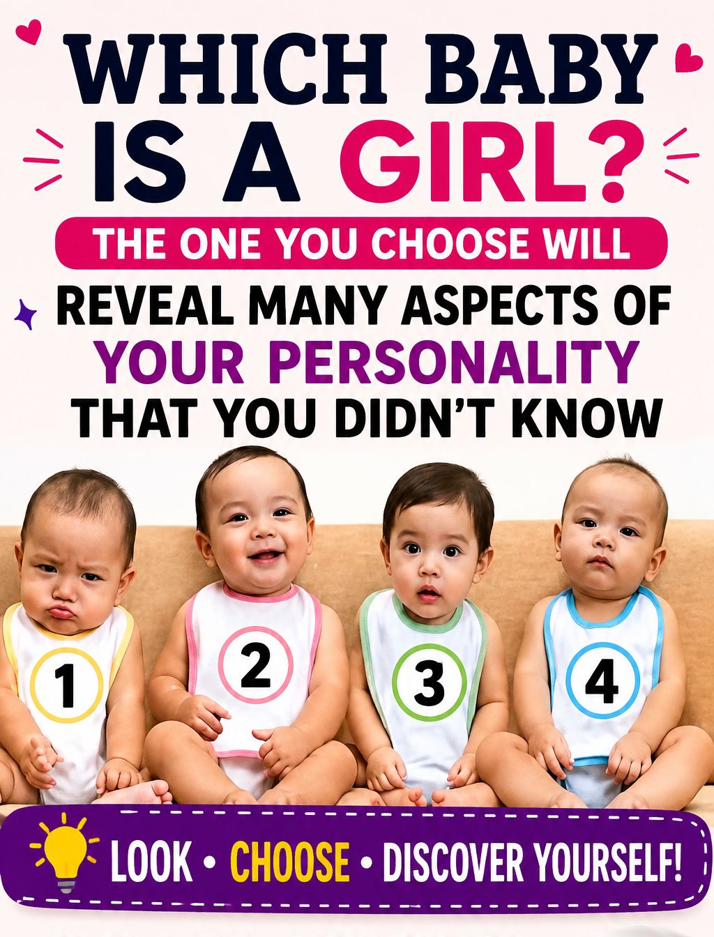 Which Baby Is a Girl Personality Test