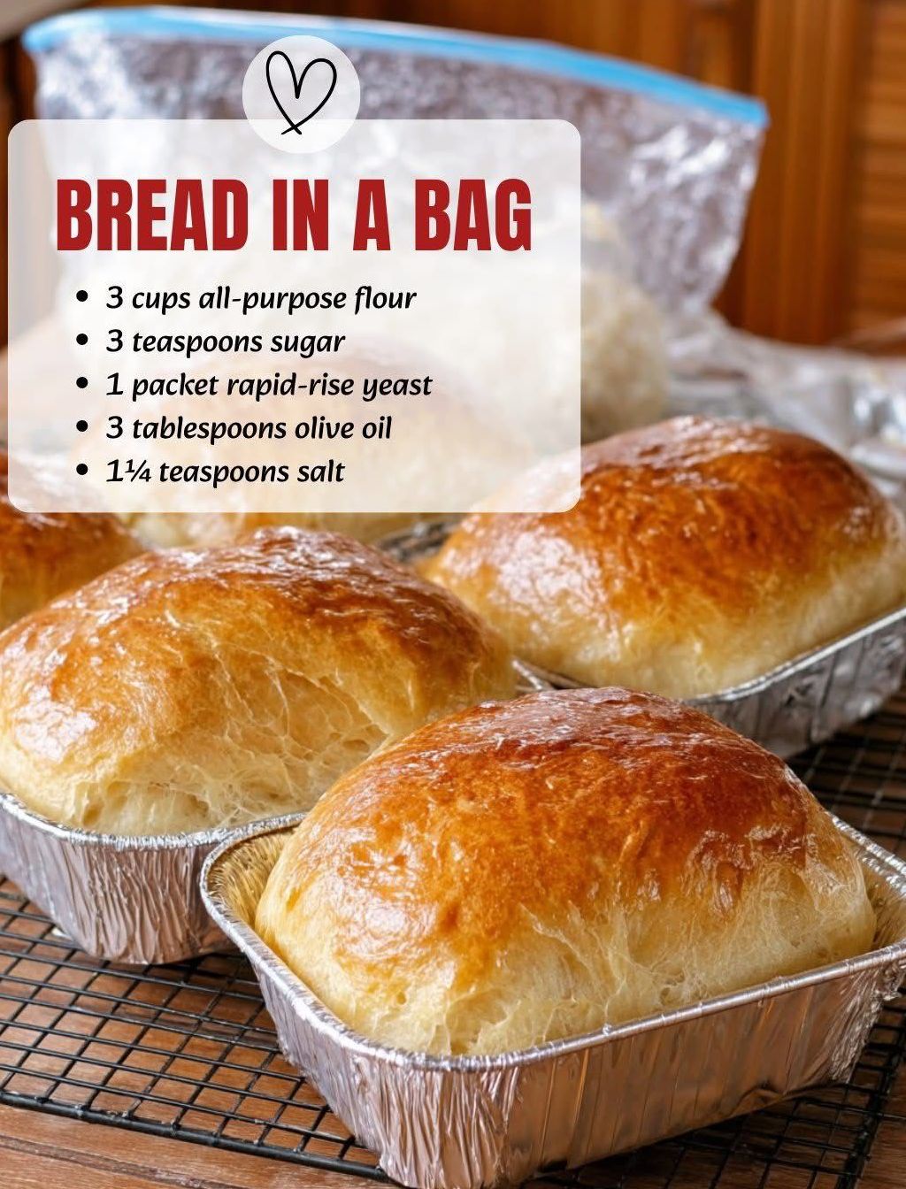 Bread in a Bag Recipe