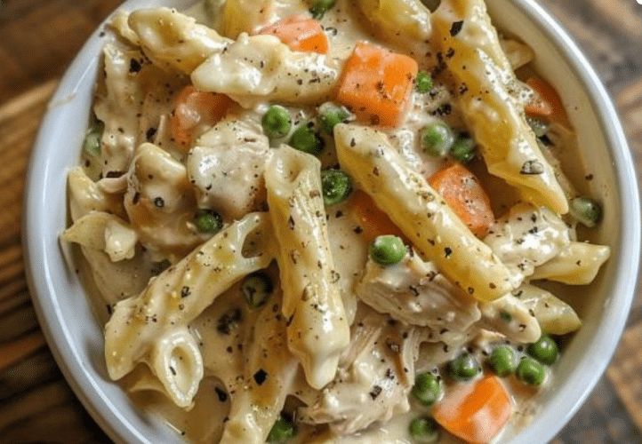 Chicken Pot Pie Pasta