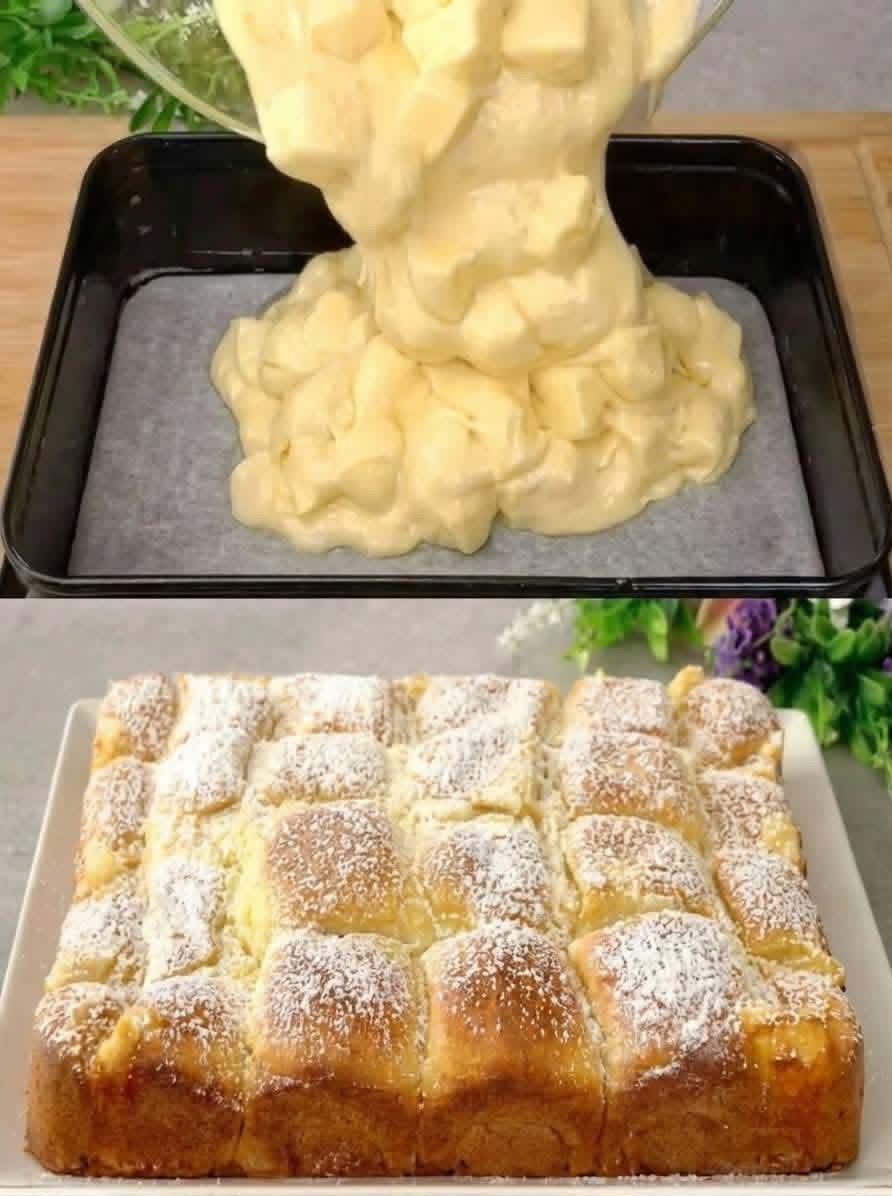 Cream Cheese Hawaiian Roll Cake