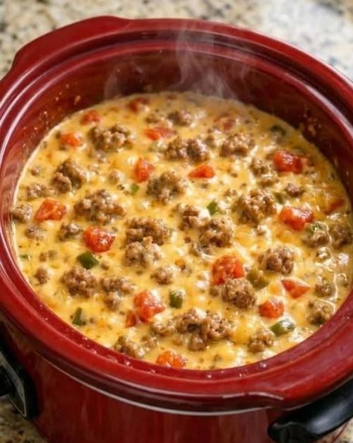 Slow Cooker Sausage Dip