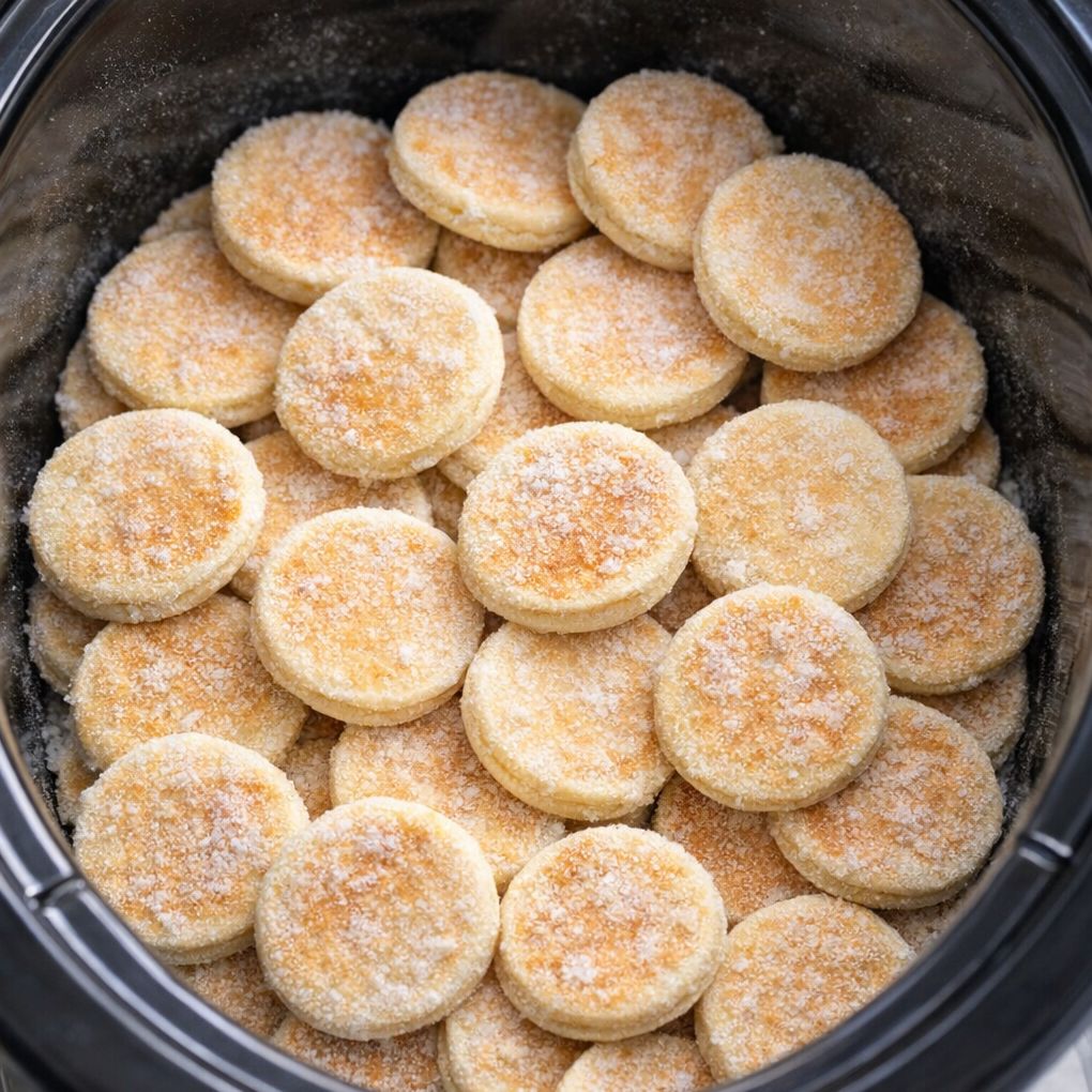 Slow Cooker Mini Pancake Spring Treat