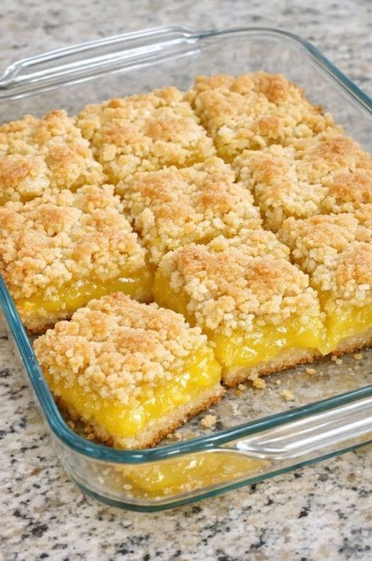 3-Ingredient Lemon Bars