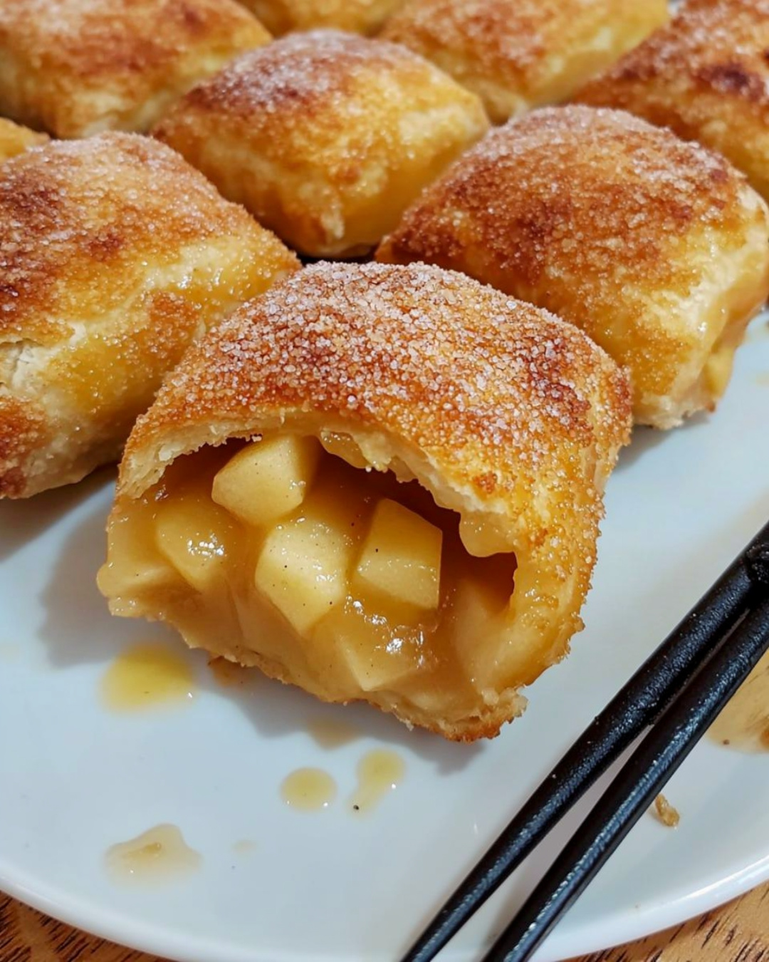 Caramel Apple Pie Bites