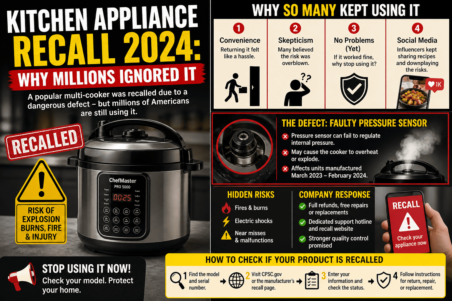 kitchen appliance recall 2024