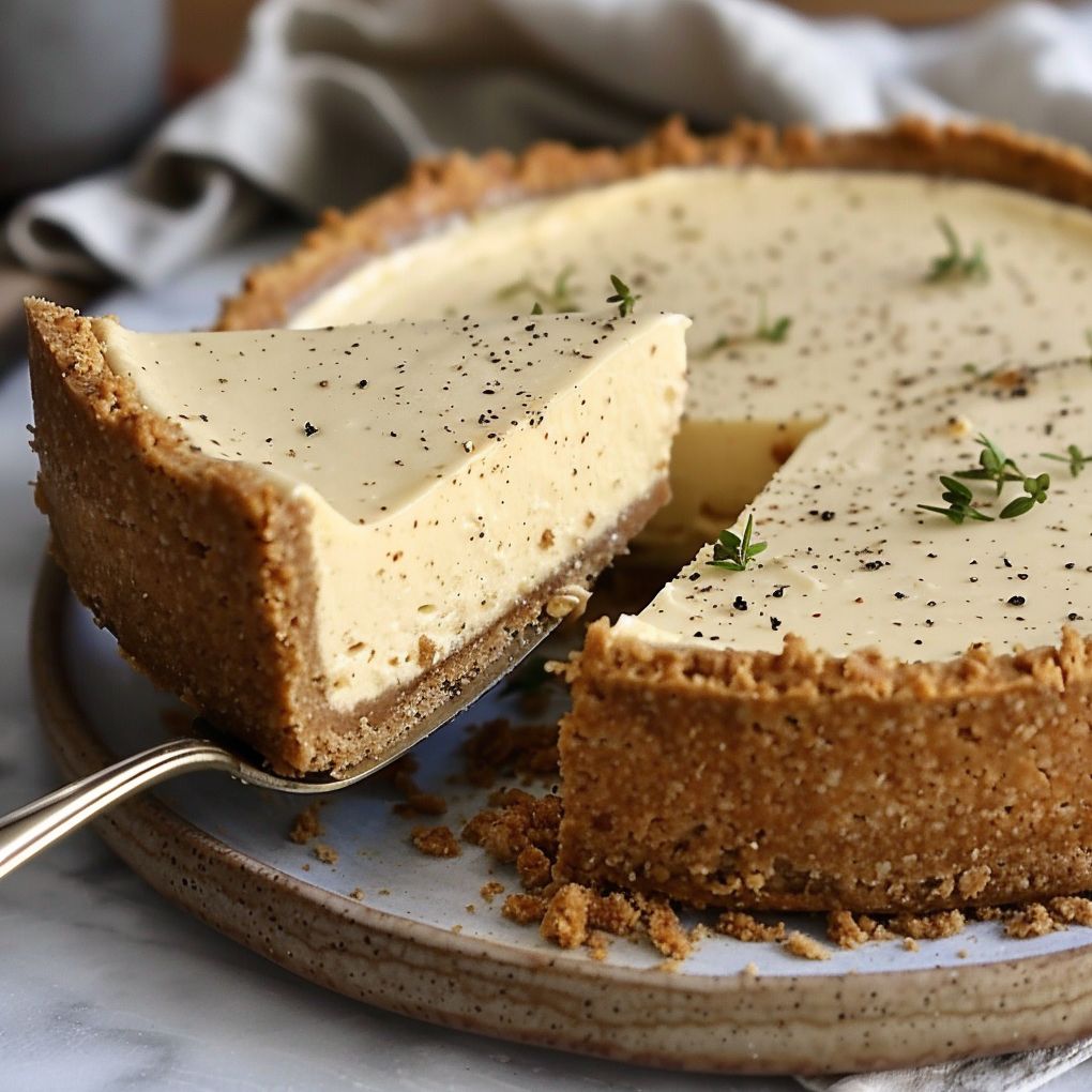Vanilla Bean Brown Butter Cheesecake
