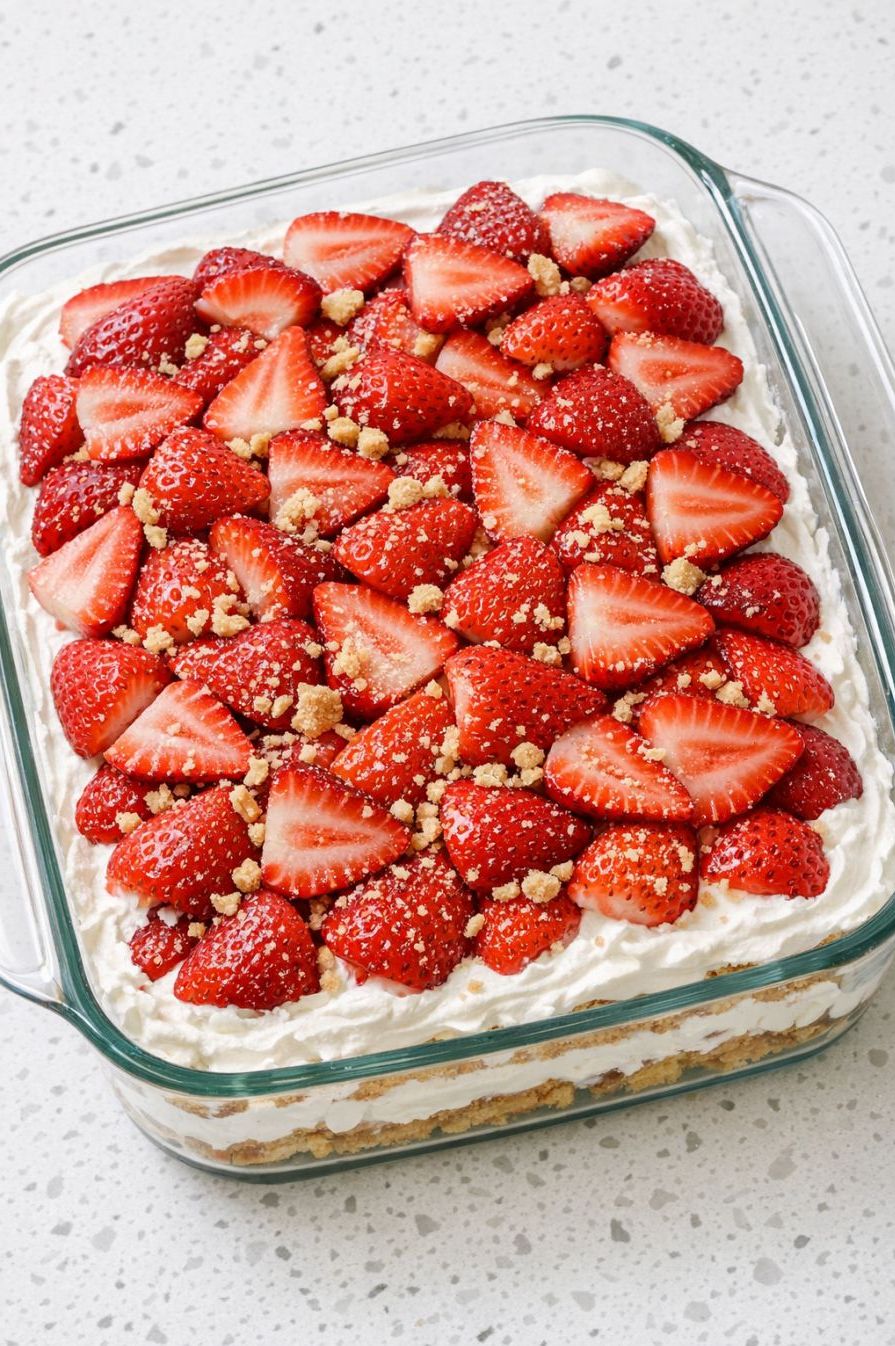 Strawberry Icebox Cake